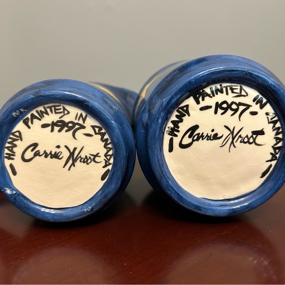 Vintage Carrie Wroot Ceramic Cream & Sugar Set - Picture 5 of 5